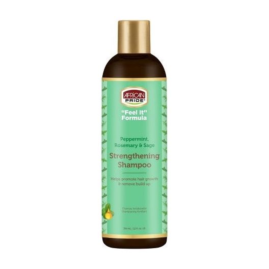 African Pride Hair Care African Pride: FEEL IT FORMULA STRENGTHENING SHAMPOO 12oz