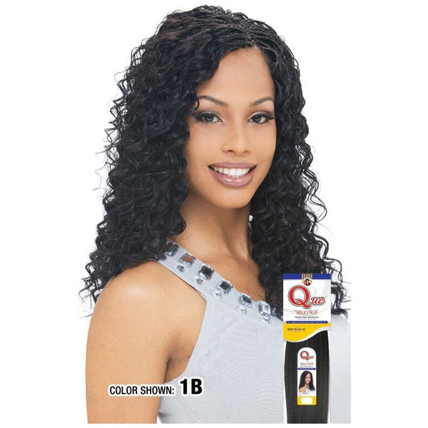 Milky Way Human Hair MILKY WAY: QUE HUMAN HAIR BLEND BRAID- Deep Bulk 22"