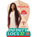 Outre Crochet Hair Outre: X-Pression Infinity Locs 32"