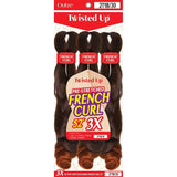 Outre PRE-STRETCHED Outre: 3X TWISTED UP-DIY PRESTRETCHED BRAID FRENCH CURL 52"
