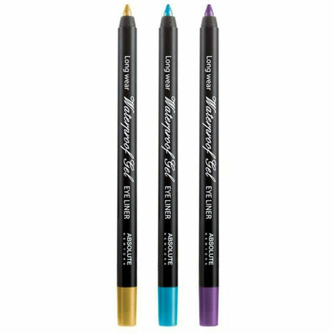 Absolute New York Cosmetics Black ABSOLUTE NEW YORK: Waterproof Gel Eye Liner