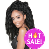 Afri-Naptural Crochet Hair #1 Afri-Naptural 2X SENEGAL BANTU TWIST 18"