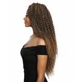 Afri-Naptural Crochet Hair Afri-Naptural: 3X Caribbean Passion Water Wave 22"
