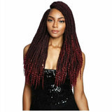 Afri-Naptural Crochet Hair Afri-Naptural: 3X Coily Ends Box Braid 18" (BOX307) - FINAL SALE