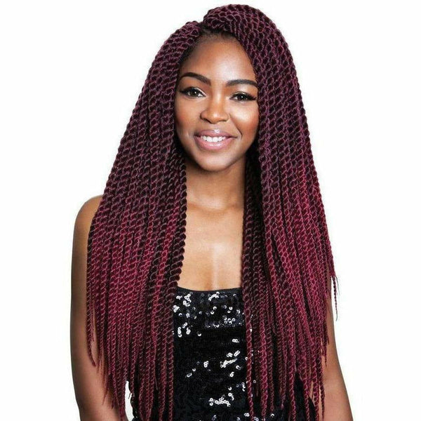 Afri-Naptural Crochet Hair Afri-Naptural: 3X JUMBO SENEGAL TWIST 20" (SB304)