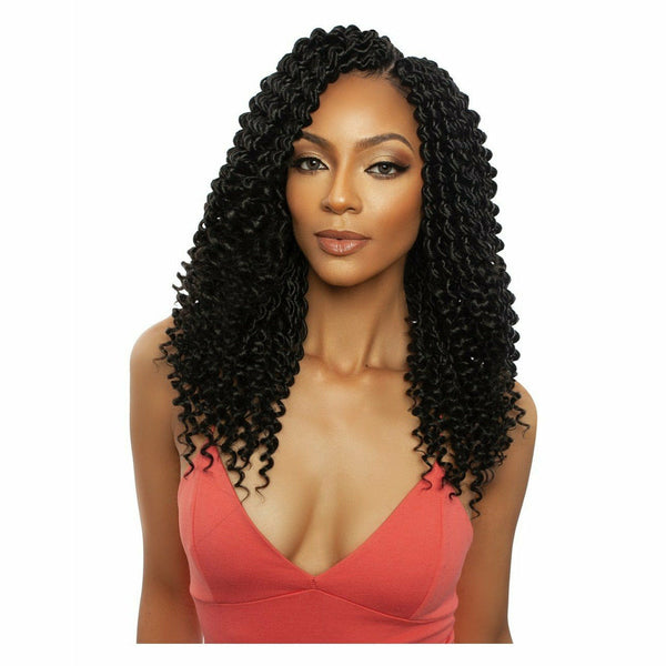 Afri-Naptural Crochet Hair Afri-Naptural: 3X Water Locs 12" Crochet Braid