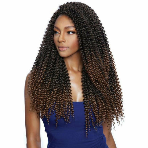 Afri-Naptural Crochet Hair Afri-Naptural: Caribbean Passion Water Wave 18" (CB1807)