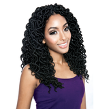 Afri-Naptural Crochet Hair Afri-Naptural: Curled Faux Locs 14" (TWB28)