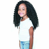 Afri-Naptural Crochet Hair Afri-Naptural: Kids Rock Senegal Bantu Twist 10"  (KR05)