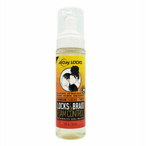 All Day Hair Care All Day:  Locks & Braid Foam Control 8oz