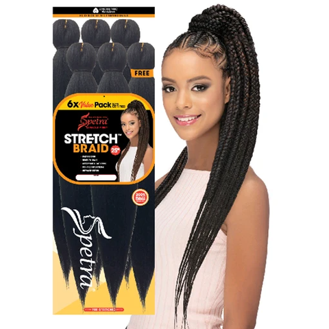 Amore Mio Braiding Hair Spectra 6x "Stretch" Braid 25"