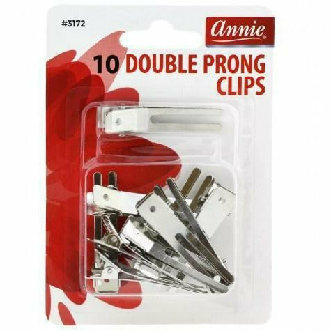 Annie Hair Accessories ANNIE: Double Prong Clips #3172