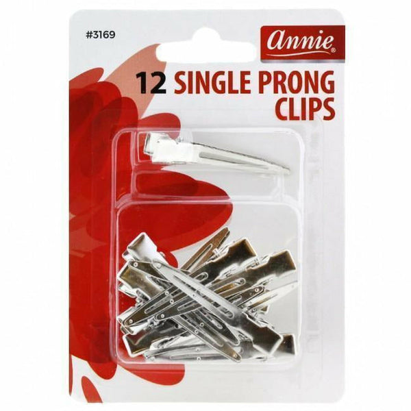 Annie Hair Accessories ANNIE: Single Prong Clips #3169