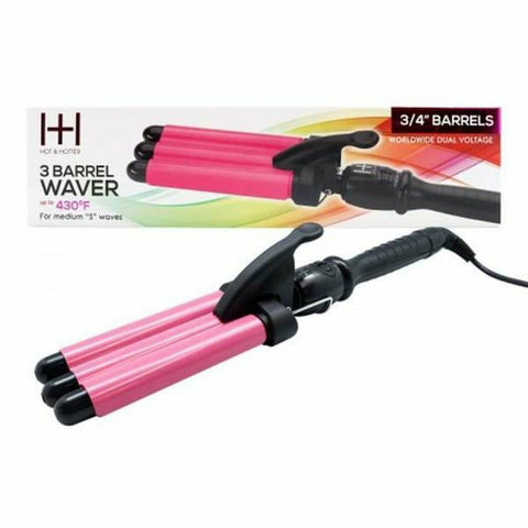 Annie Salon Tools Hot & Hotter: 3 Barrel Waver