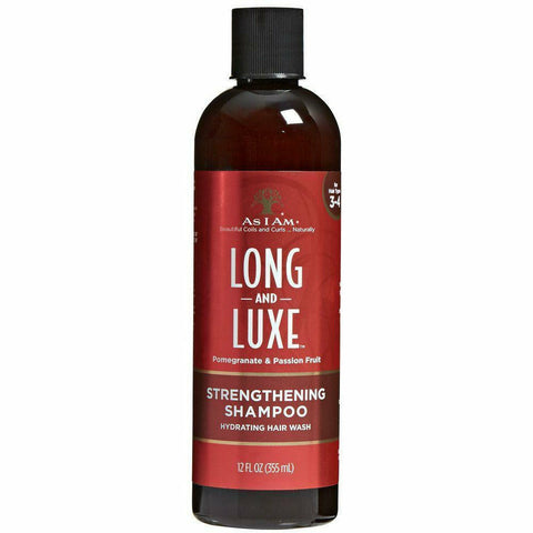 As I Am Hair Care As I Am: Long & Luxe Strengthening Shampoo 12oz