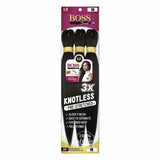 Bobbi Boss Braiding Hair Bobbi Boss: 3X Boss Braid Pre-Feathered 54"