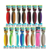 Bobbi Boss Braiding Hair Bobbi Boss: Jumbo Braid Feather Tip Pre Stretched 54"