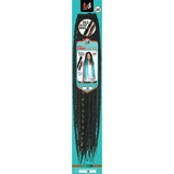 Bobbi Boss Crochet Hair #1B - Off Black Bobbi Boss: Bomba Box Braid 24”