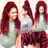 Bobbi Boss Crochet Hair Bobbi Boss: Bomba Faux Locs Soul Curly Tips 20"