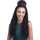 Bobbi Boss Crochet Hair Bobbi Boss: Bomba Faux Locs Soul Curly Tips 20"