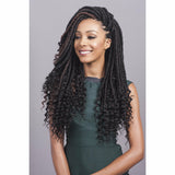 Bobbi Boss Crochet Hair Bobbi Boss: Bomba Faux Locs Soul Curly Tips 20"
