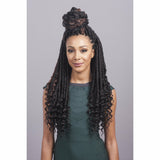Bobbi Boss Crochet Hair Bobbi Boss: Bomba Faux Locs Soul Curly Tips 20"
