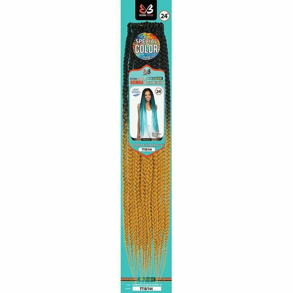 Bobbi Boss Crochet Hair #TT1B/144 Bobbi Boss: Bomba Box Braid 24”
