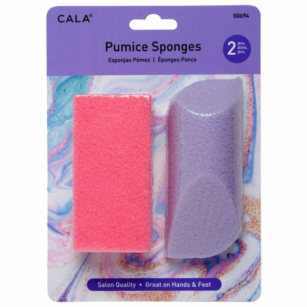 Cara Makeup Tools Cara: PUMICE SPONGES: 2 PCS/PK #50964