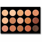 CROWN Cosmetics CROWN: 15 CREME FOUNDATION PALETTE