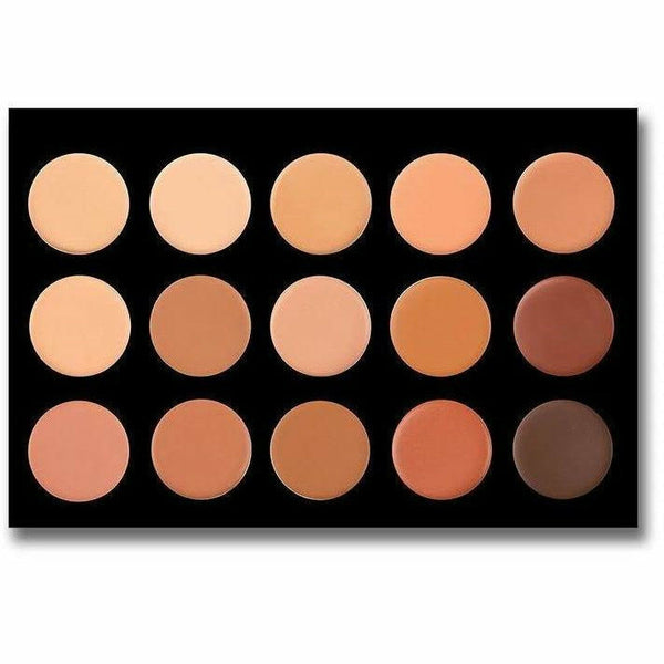CROWN Cosmetics CROWN: 15 CREME FOUNDATION PALETTE