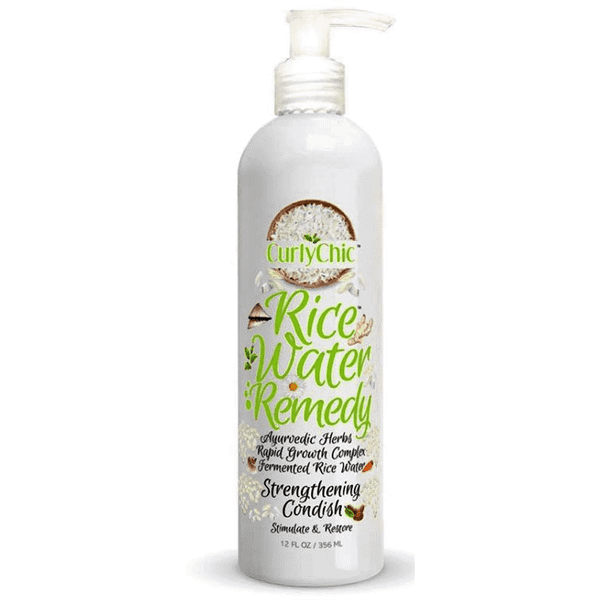 Curly Chic: Rice Water Remedy Strengthening Condish 8oz