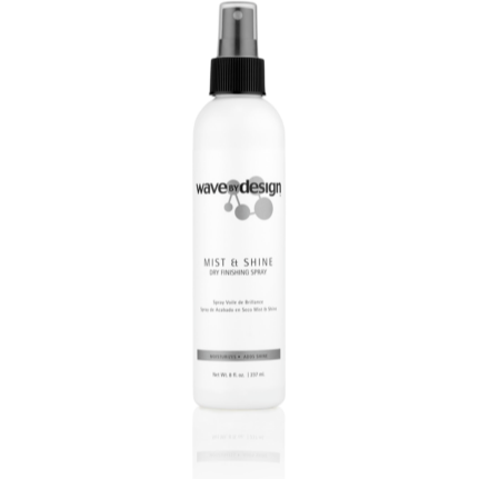 Design Essentials Styling Product Wave by Design: Mist & Shine Dry Finishing Spray 8oz