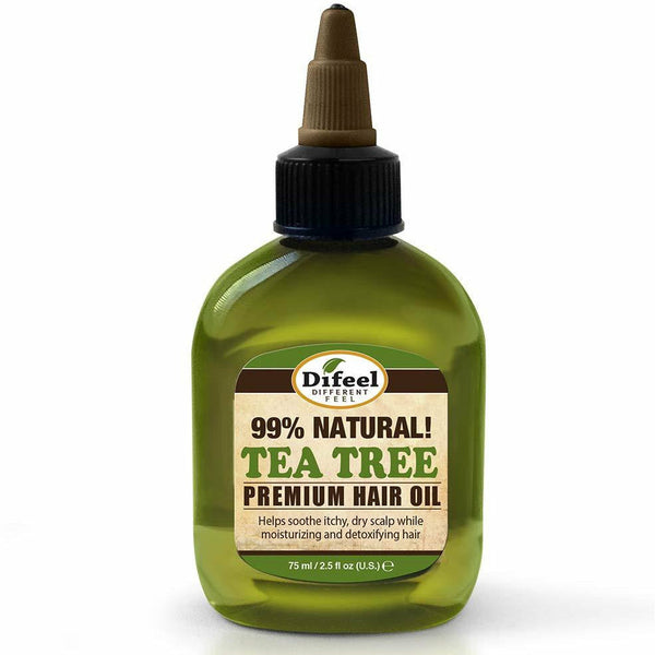 Difeel: Tea Tree Premium Hair Oil 2.25oz