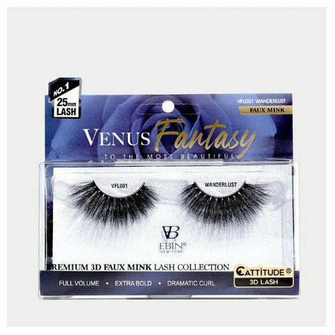 Ebin New York eyelashes VFL001 - Wanderlust EBIN: Venus Fantasy 3D Lashes