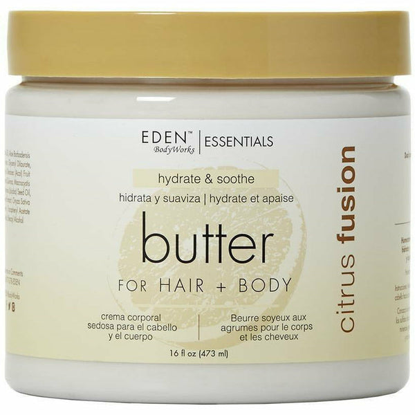 Eden Bodyworks Bath & Body Eden Bodyworks: CITRUS FUSION HAIR + BODY BUTTER 16oz
