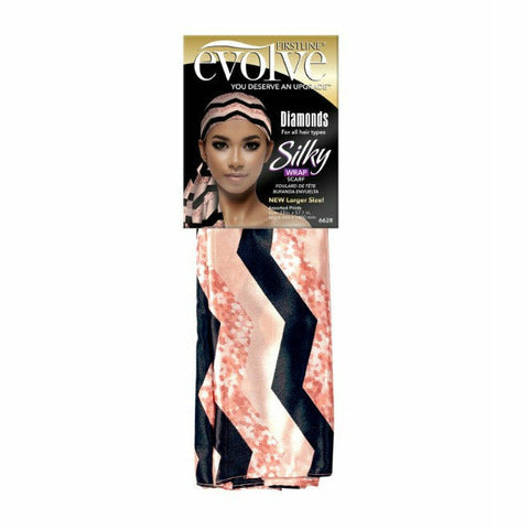 Firstline Hair Accessories Diamonds Evolve: Silky Wrap Scarf