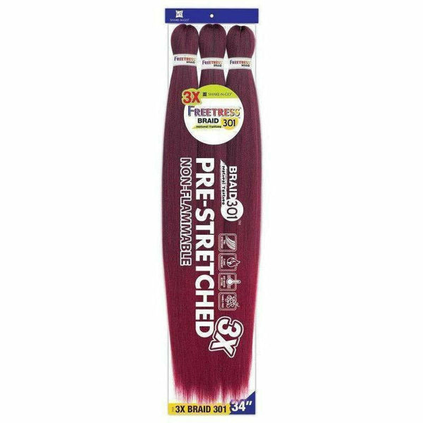 FreeTress Braiding Hair FreeTress: 3X Braid 301 34''