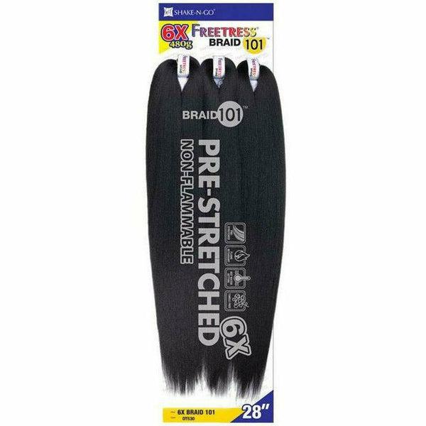 FreeTress Braiding Hair FreeTress: 6X Braid 101 28"