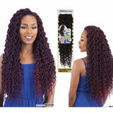 FreeTress Crochet Hair FreeTress: 2X Plumpy Curly Faux Loc 20" Crochet Braids