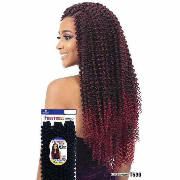 FreeTress Crochet Hair FreeTress: 3X Tahiti Water Curl Crochet Braids 16"