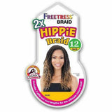 FreeTress Crochet Hair FreeTress: Crochet Braids 2X Hippie Braid 12"