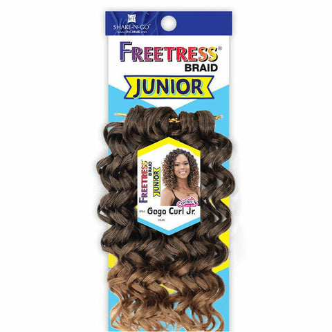 FreeTress Crochet Hair FreeTress: Gogo Curl Jr Junior Crochet Braids