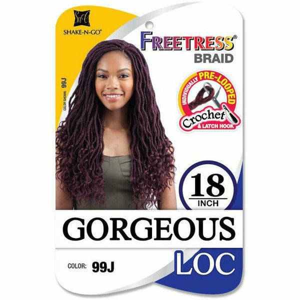 FreeTress Crochet Hair FreeTress: Gorgeous Loc 18'' Crochet Braids