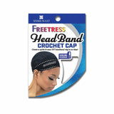 FreeTress Hair Accessories #BLK FreeTress: Headband Crochet Cap