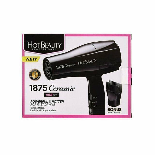 Hot Beauty Hair Care Hot Beauty: 1875 Ceramic Hand Dryer (Mid Size)