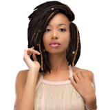 Janet Collection Crochet Hair #1 - Jet Black JANET COLLECTION 2X Mambo Rockin' Locs 12"