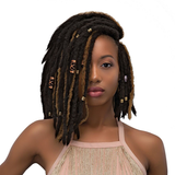 Janet Collection Crochet Hair #1 - Jet Black JANET COLLECTION 2X Mambo Rockin' Locs 12"