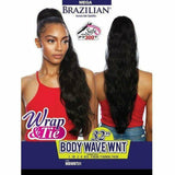 Mane Concept Drawstring Ponytails Mane Concept: Wrap & Tie Body Wave 32"