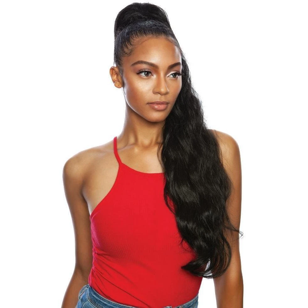 Mane Concept Drawstring Ponytails Mane Concept: Wrap & Tie Body Wave 32"