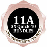 Pristine: 11A 100% Unprocessed Human Hair 3 Bundle Pack - Body Wave